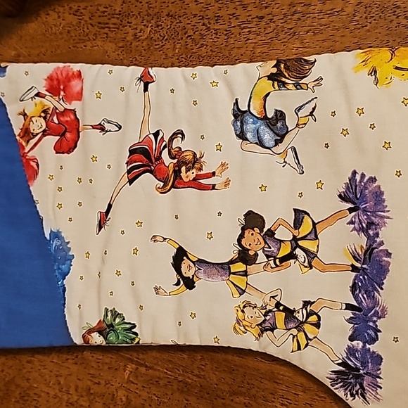 Vintage Handmade Christmas Stocking - Cheerleaders - Picture 2 of 3